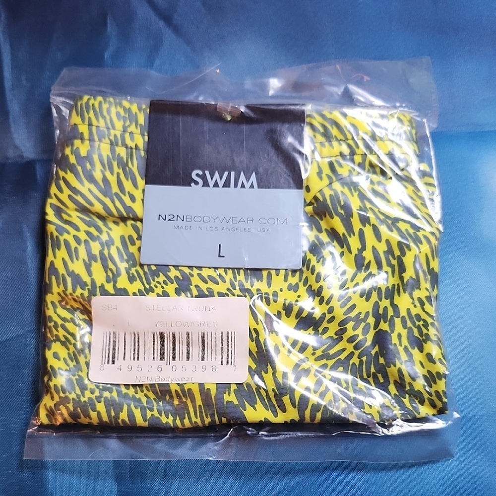 N2N SB4 Yellow Swim Trunks
